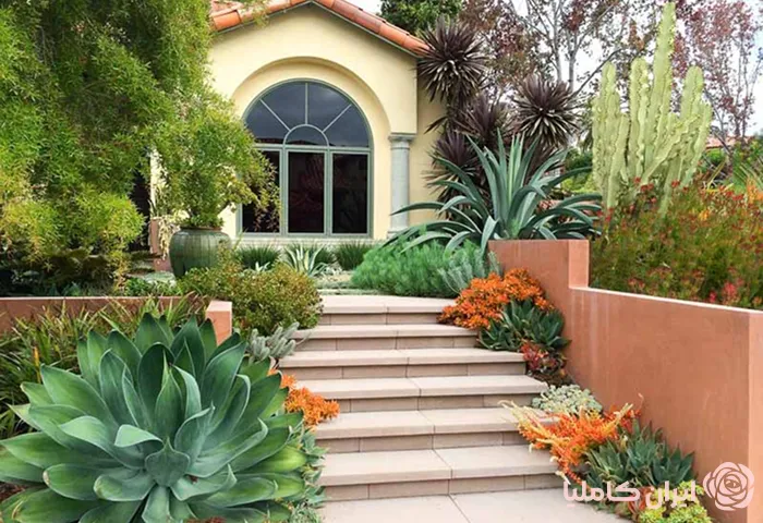 زیباترین محوطه سازی ویلا